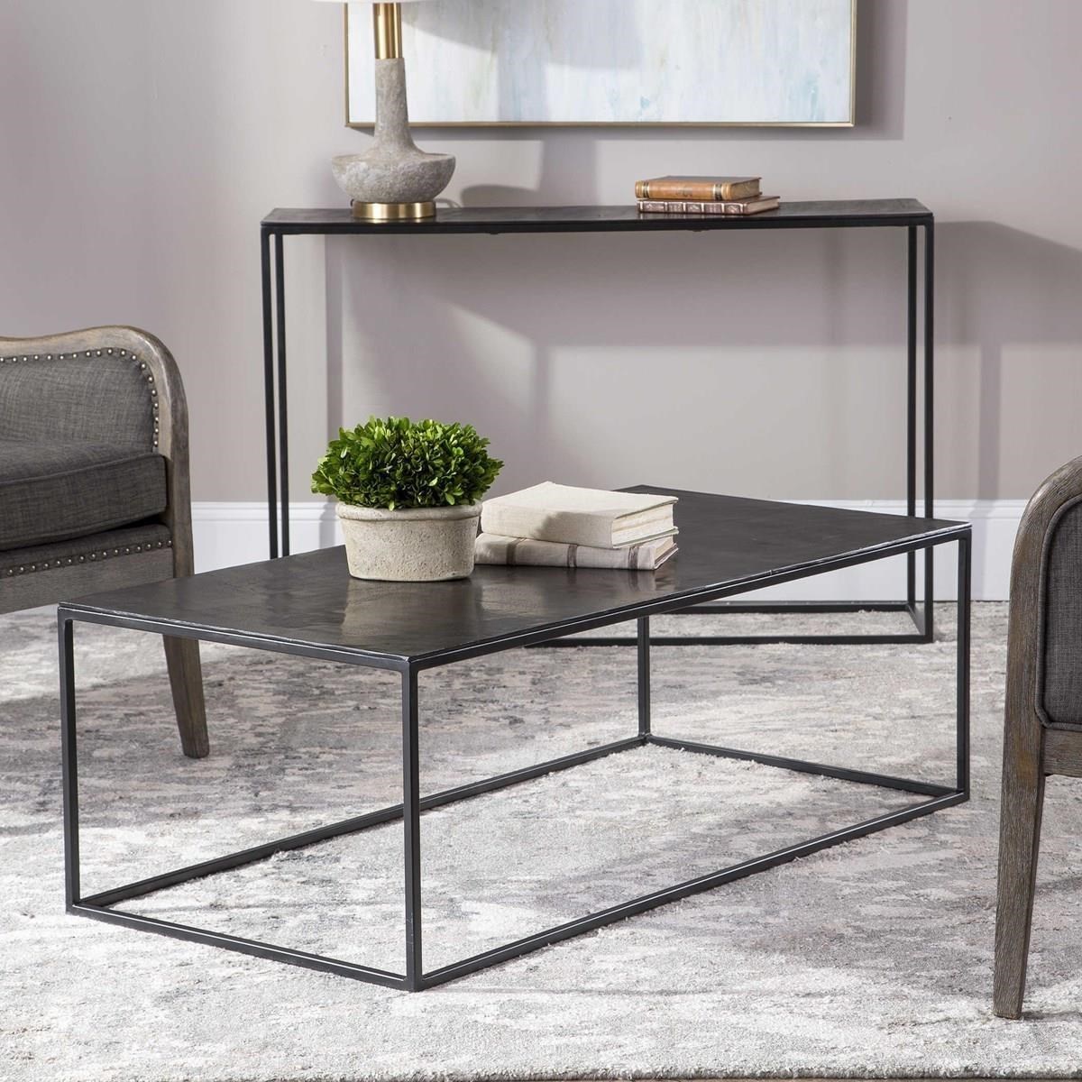 Uttermost Accent Furniture Occasional Tables Coreene Industrial Coffee Table Mueller